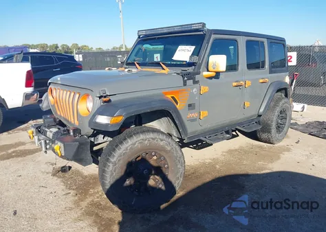 2019 Jeep Wrangler Unlimited Sport S 4X4 из США, поврежденный, VIN 1C4HJXDG0KW538732